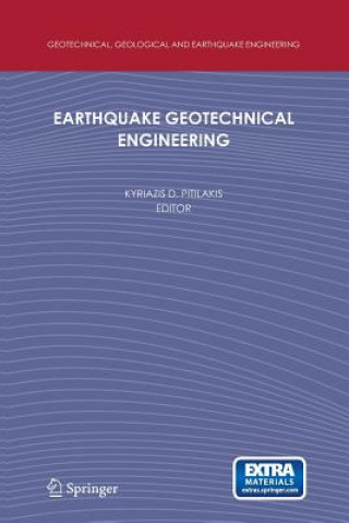Kniha Earthquake Geotechnical Engineering Kyriazis D. Pitilakis