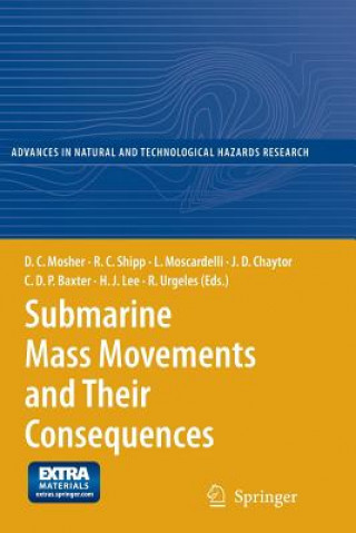 Kniha Submarine Mass Movements and Their Consequences Chris Baxter