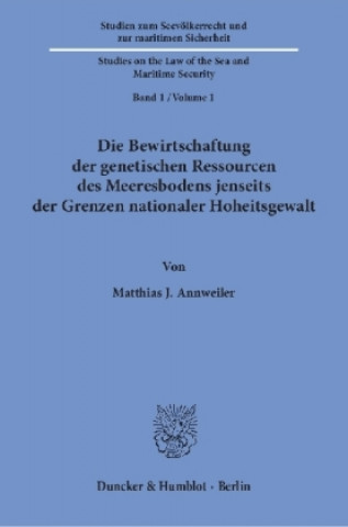 Książka DIE BEWIRTSCHAFTUNG DER GENETI Matthias J. Annweiler