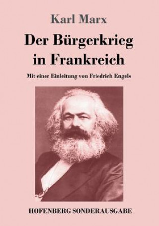 Knjiga Burgerkrieg in Frankreich Karl Marx