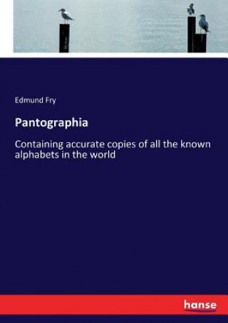 Buch Pantographia Edmund Fry