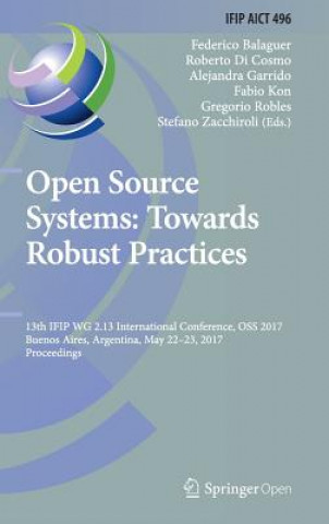 Βιβλίο Open Source Systems: Towards Robust Practices Federico Balaguer