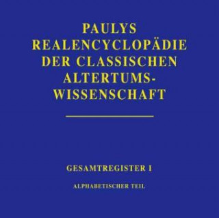 Libro Realencyclopadie der classischen Altertumswissenschaft Christa Frateantonio