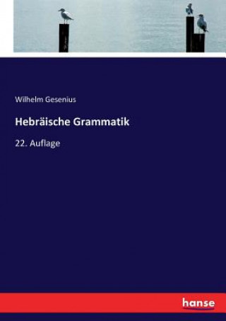 Książka Hebraische Grammatik Wilhelm Gesenius