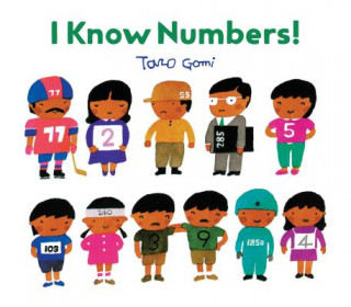 Kniha I Know Numbers! Taro Gomi