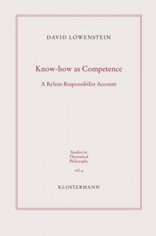 Kniha Know-how as Competence David Löwenstein