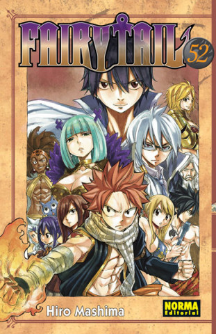 Kniha FAIRY TAIL 52 Hiro Mashima