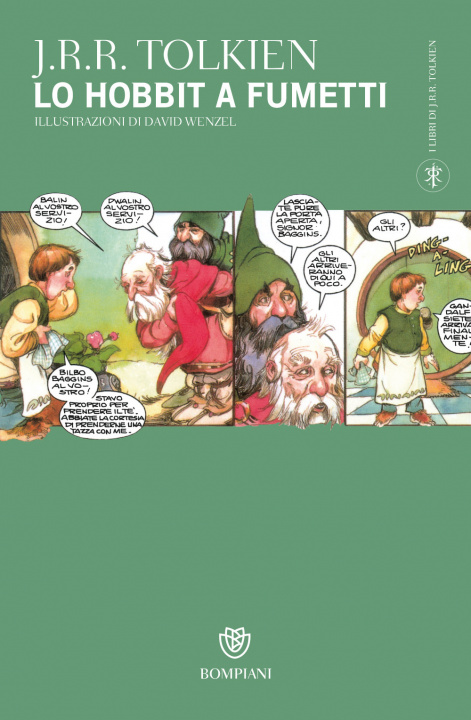 Kniha Lo Hobbit a fumetti John R. R. Tolkien