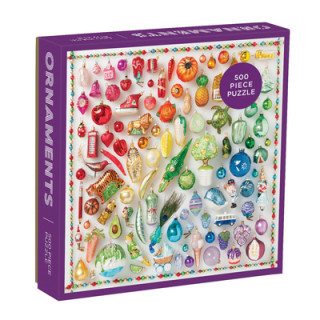 Joc / Jucărie Rainbow Ornaments 500-Piece Puzzle Galison