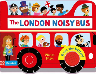 Kniha London Noisy Bus BILLET  MARION
