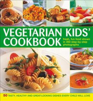 Książka Vegetarian Kids Cookbook Roz Denny