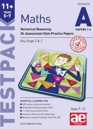 Könyv 11+ Maths Year 5-7 Testpack A Papers 1-4 Stephen Curran