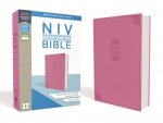 Kniha NIV, Value Thinline Bible, Imitation Leather, Pink Zondervan
