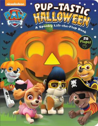 Carte Nickelodeon Paw Patrol: Pup-Tastic Halloween: A Spooky Lift-The-Flap Book Nickelodeon