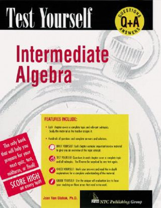 Kniha Test Yourself: Intermediate Algebra Van Glabek