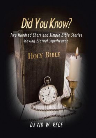 Knjiga Did You Know? David W. Rece