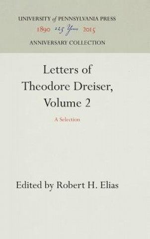 Knjiga Letters of Theodore Dreiser, Volume 2 Sculley Bradley