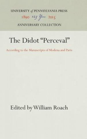 Kniha Didot "Perceval" William Roach