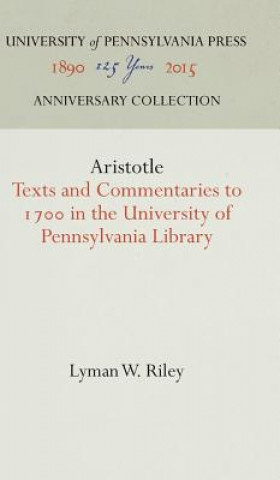 Könyv Aristotle Lyman W. Riley