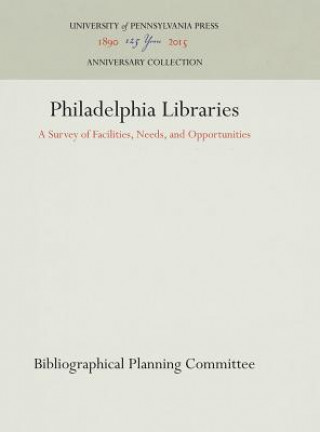 Carte Philadelphia Libraries Bibliographical Planning Committee
