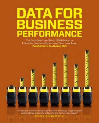 Kniha Data for Business Performance Prashanth H. Southekal