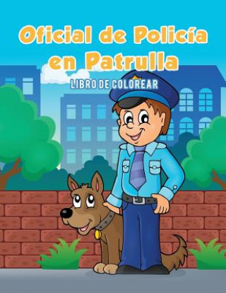 Kniha Oficial de Policia en Patrulla Coloring Pages for Kids