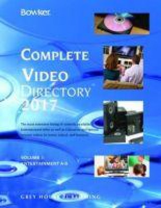 Book Bowker's Complete Video Directory 2017, 4 Volume Set RR Bowker