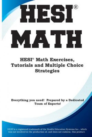 Buch HESI Math Complete Test Preparation Inc.