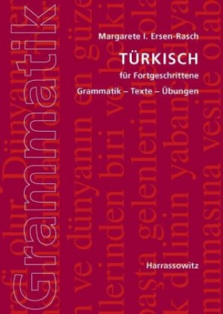 Kniha Türkisch für Fortgeschrittene Margarete I. Ersen-Rasch