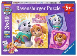 Game/Toy Bezaubernde Hundemädchen Puzzle 3 x 49 Teile 