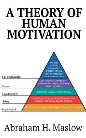 Knjiga Theory of Human Motivation Abraham H. Maslow