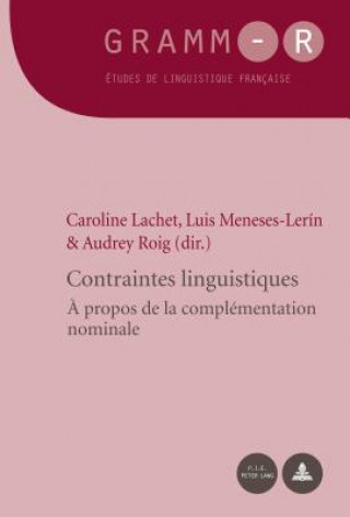 Könyv Contraintes Linguistiques Caroline Lachet