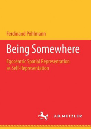Kniha Being Somewhere Ferdinand Pöhlmann