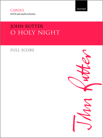 Kniha O Holy Night John Rutter