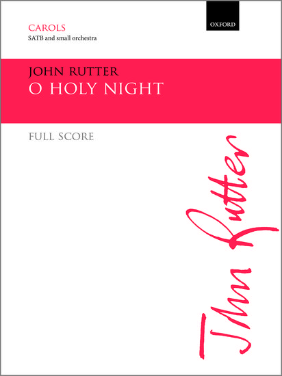 Buch O Holy Night John Rutter