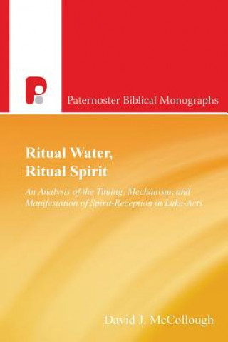 Carte Ritual Water, Ritual Spirit David J. McCollough