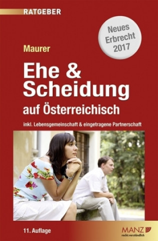 Kniha Ehe & Scheidung auf österreichisch Ewald Maurer