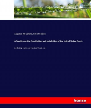 Kniha Treatise on the Constitution and Jurisdiction of the United States Courts Augustus Hill Garland