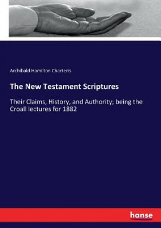 Knjiga New Testament Scriptures Archibald Hamilton Charteris