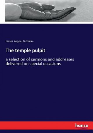 Carte temple pulpit James Koppel Gutheim