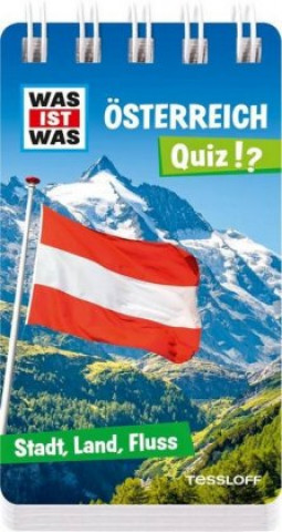 Könyv WAS IST WAS Quiz Stadt, Land, Fluss - Österreich Lisa Hebler