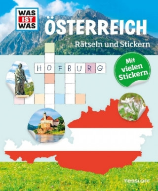 Carte WAS IST WAS Rätseln und Stickern: Österreich, Rätseln und Stickern Lisa Hebler