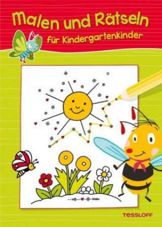 Kniha Malen und Rätseln für Kindergartenkinder (Grün) Ute Haller