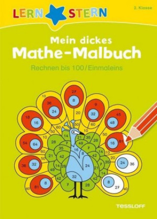 Kniha LERNSTERN Mein dickes Mathe-Malbuch Rechnen bis 100/ Einmaleins Sabine Schwertführer