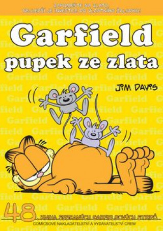 Książka Garfield Pupek ze zlata Jim Davis
