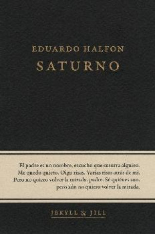 Kniha Saturno EDUARDO HALFON