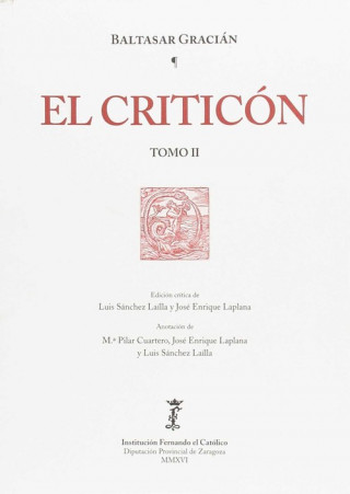 Buch El Criticón BALTASAR GRACIAN