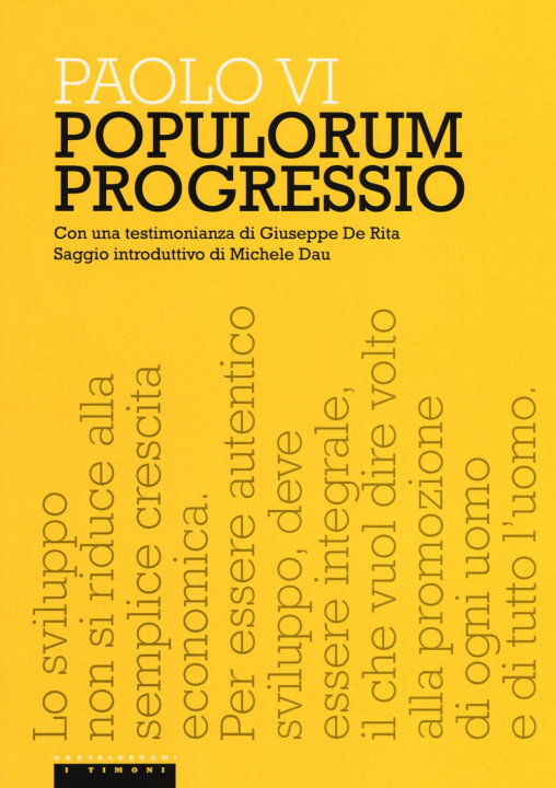 Knjiga Populorum progressio Paolo VI
