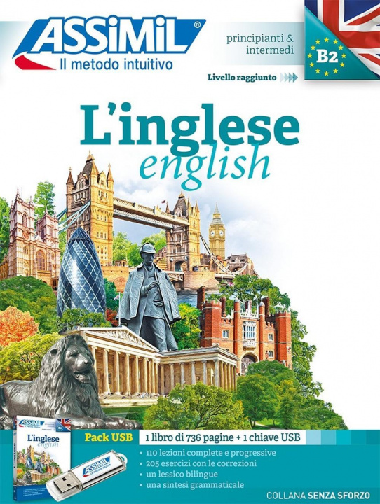 Kniha L'Inglese (book & 1 cle USB) Anthony Bulger