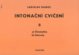 Kniha Intonačni cvičení II Ladislav Daniel